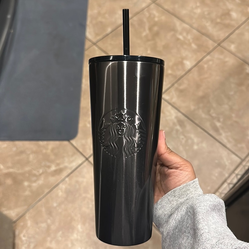 Brand new black stainless steel cup